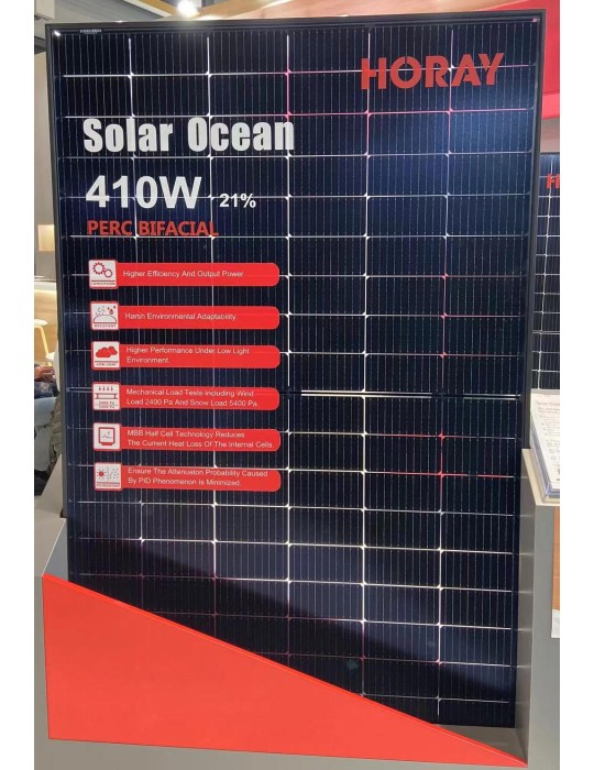 410W Photovoltaik Modul Full black und Double...