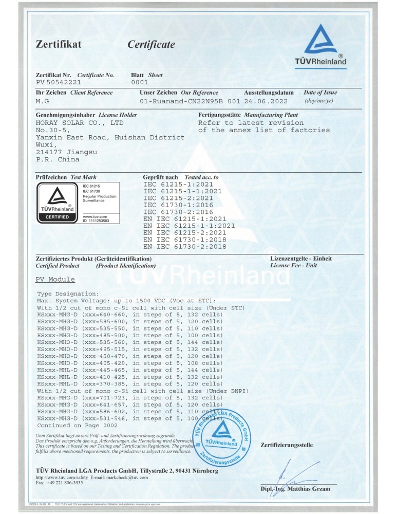 410W Photovoltaik Modul Full black und Double...