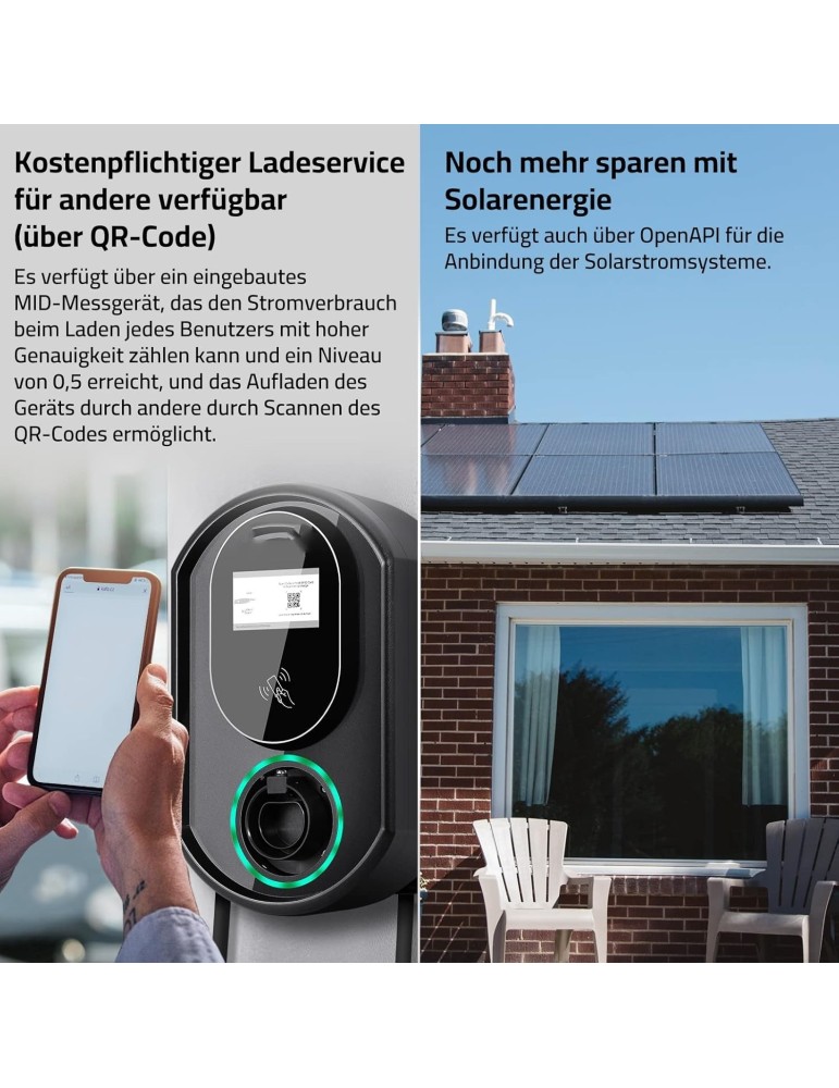 Wallbox 11kw 16A Förderfähig KfW mit MID...